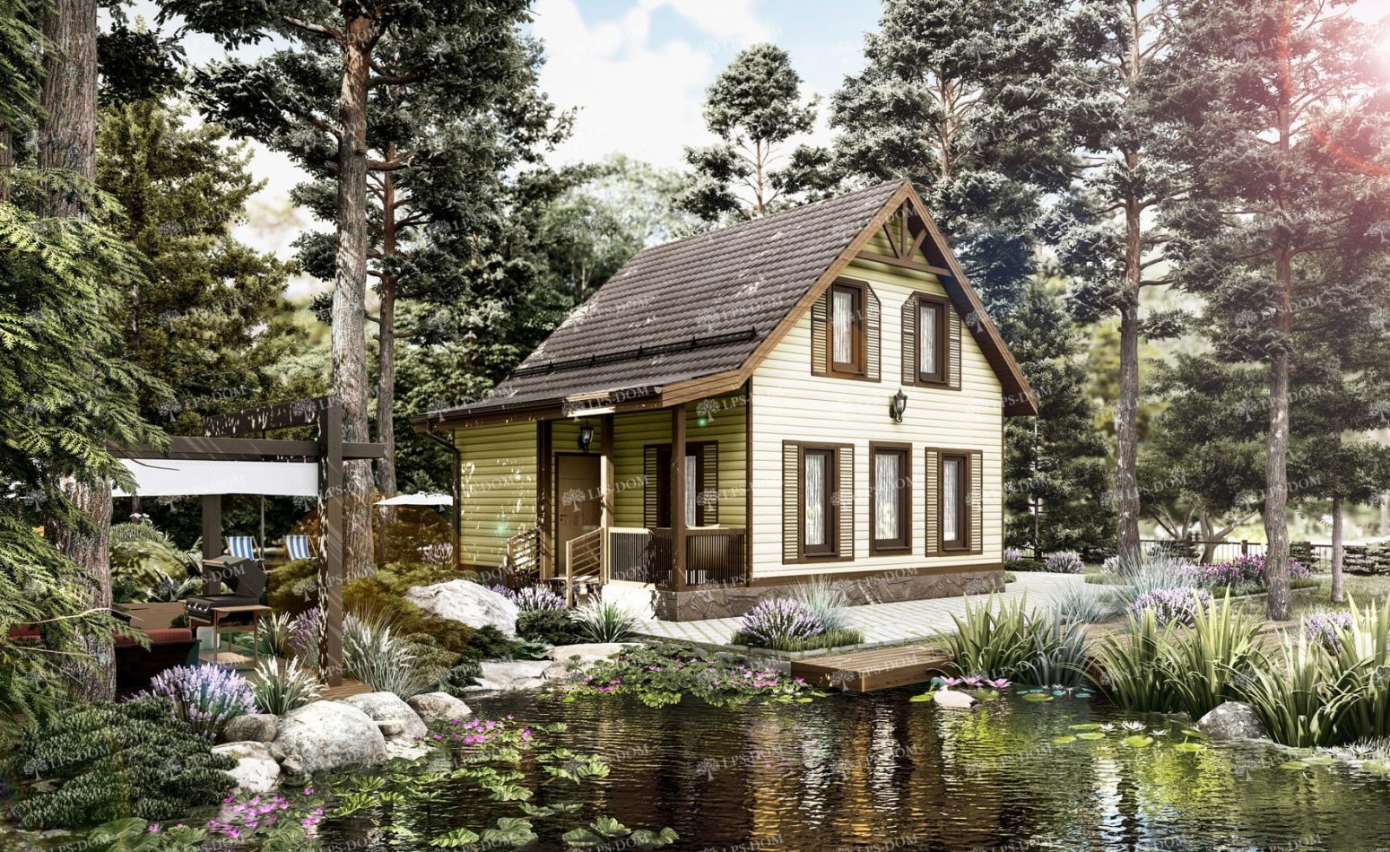 КАРКАСНЫЙ ДОМ АНЖЕ фото 9