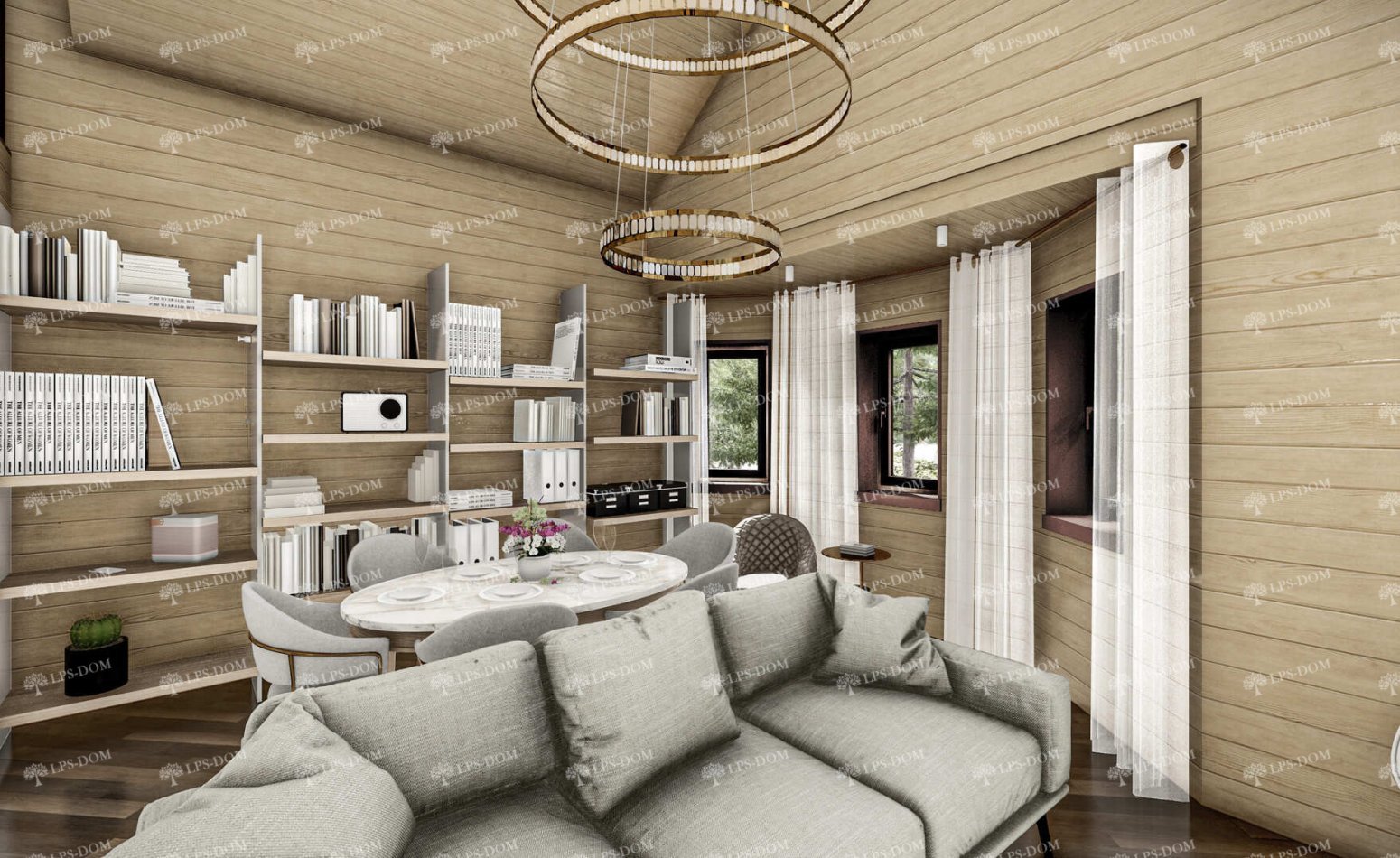 КАРКАСНЫЙ ДОМ ЗАЛЬЦБУРГ фото интерьера 5