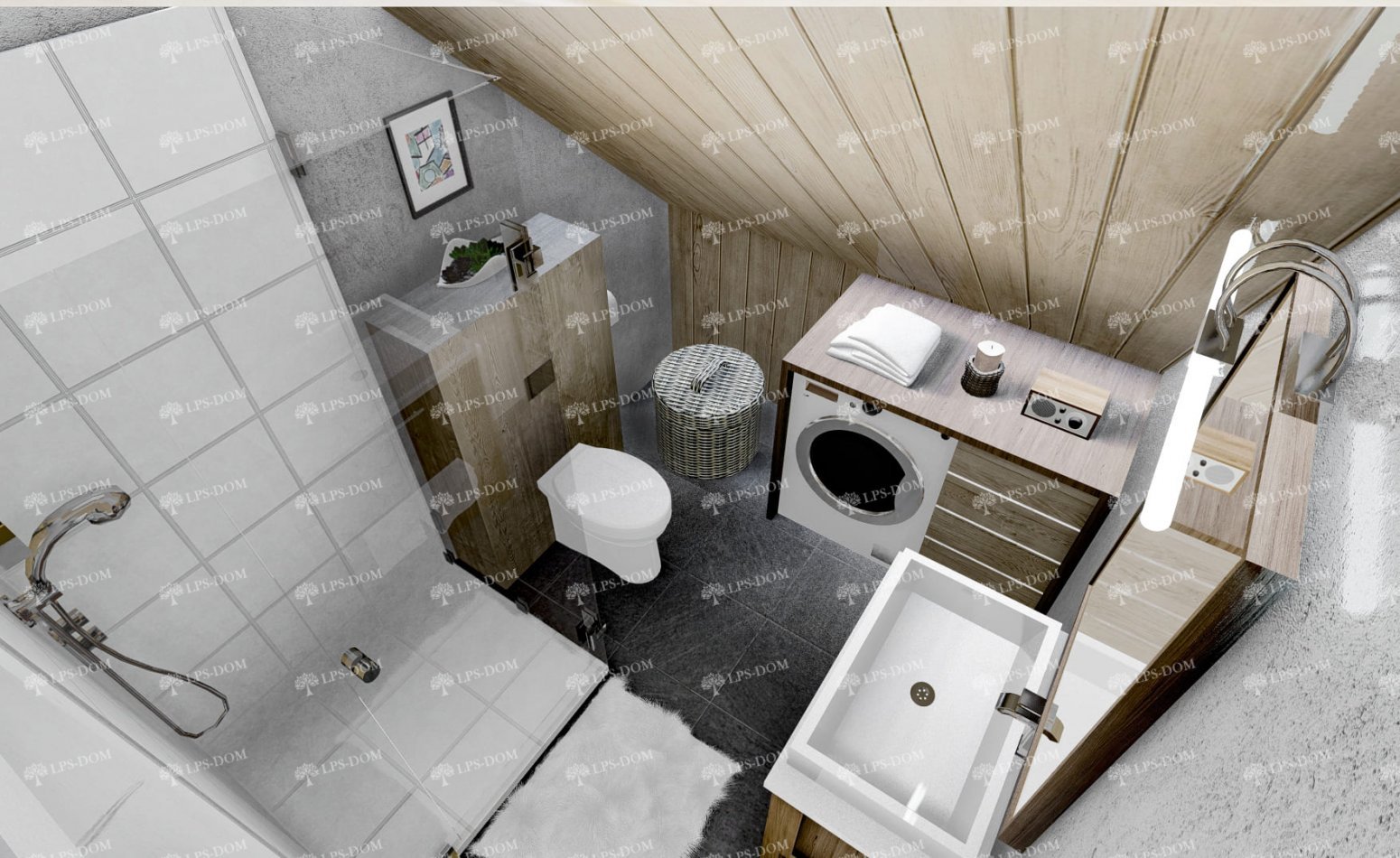 КАРКАСНЫЙ ДОМ РОЛИ фото интерьера 5