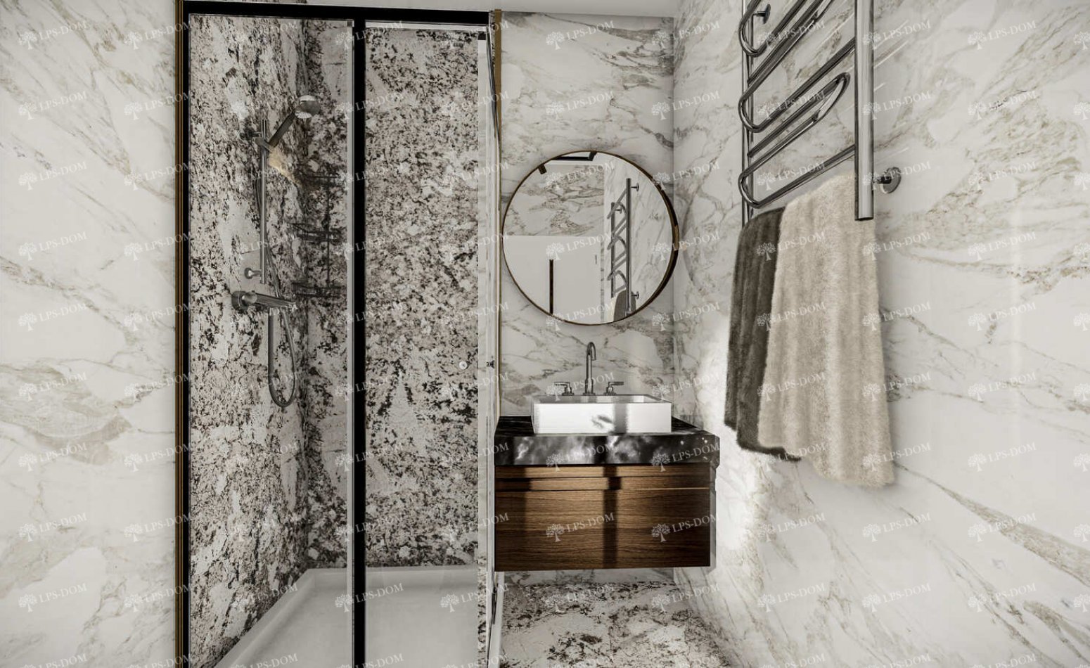 КАРКАСНЫЙ ДОМ ГРИМСТАД фото интерьера 3