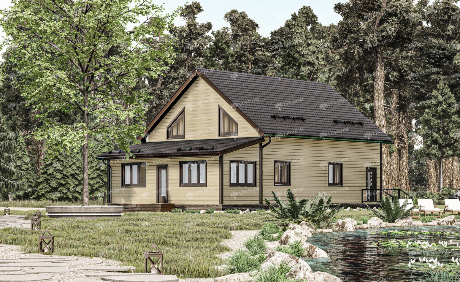 КАРКАСНЫЙ ДОМ ЖЕНВИЛЬЕ фото 12