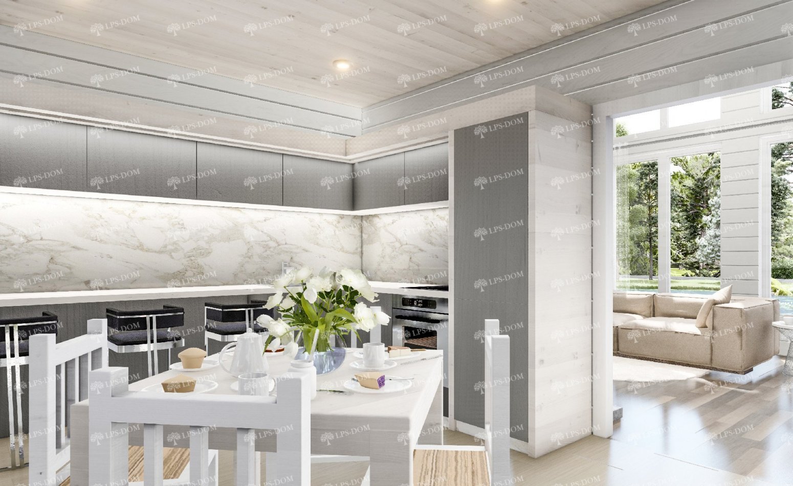 ПРОЕКТ МИККЕЛИ фото интерьера 5