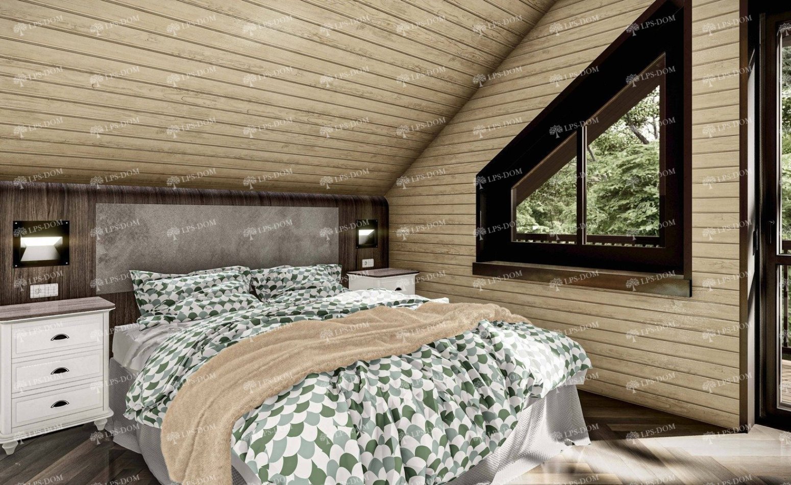 КАРКАСНЫЙ ДОМ ВЕРНИК фото интерьера 12