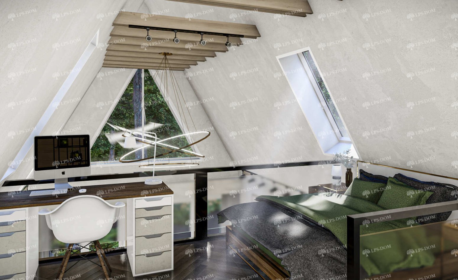 КАРКАСНЫЙ ДОМ ДЖУНО фото интерьера 7