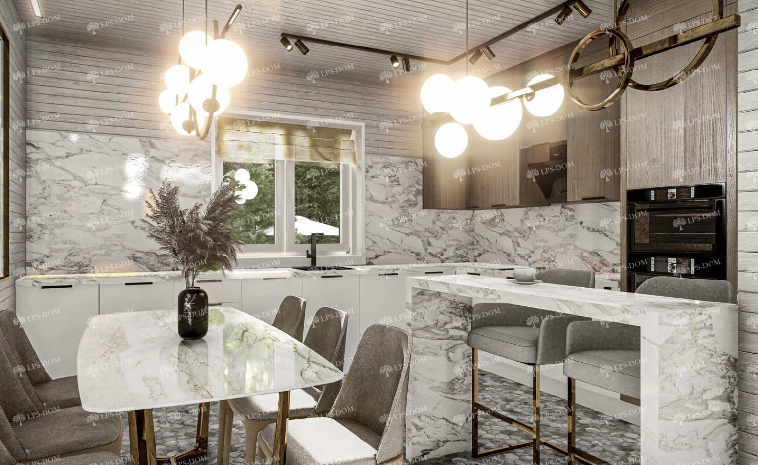 КАРКАСНЫЙ ДОМ ОУЛУ фото интерьера 13