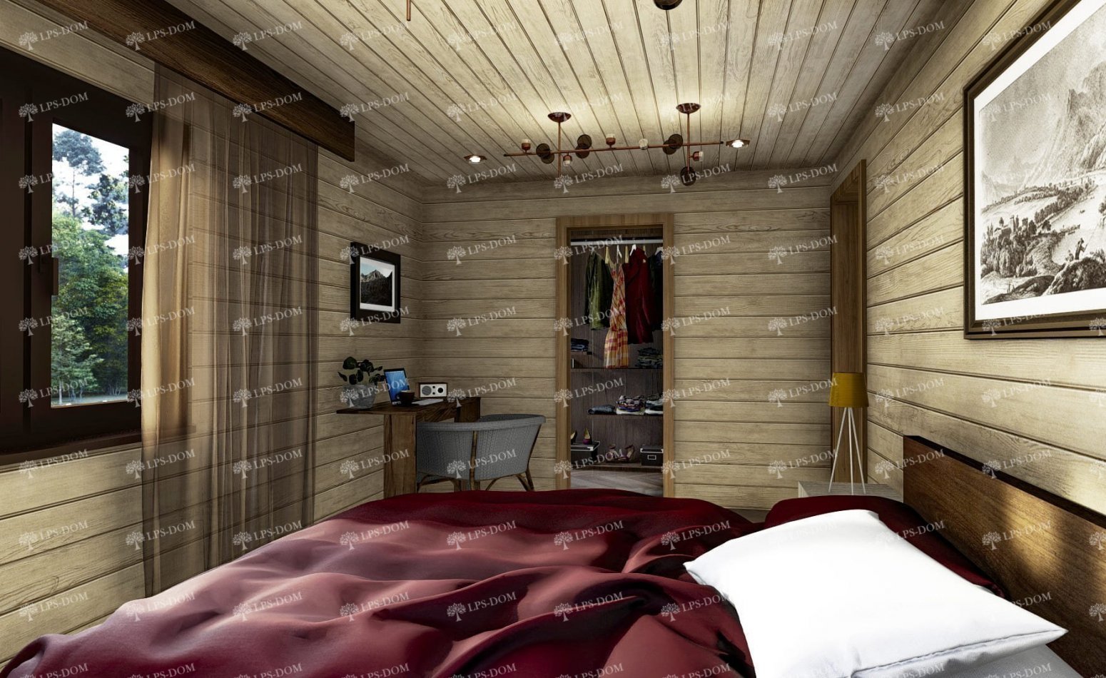 КАРКАСНЫЙ ДОМ САЛЬВАДОР фото интерьера 6