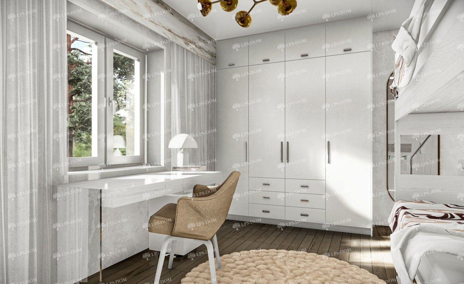 КАРКАСНЫЙ ДОМ БЕЗАНСОН фото интерьера 11