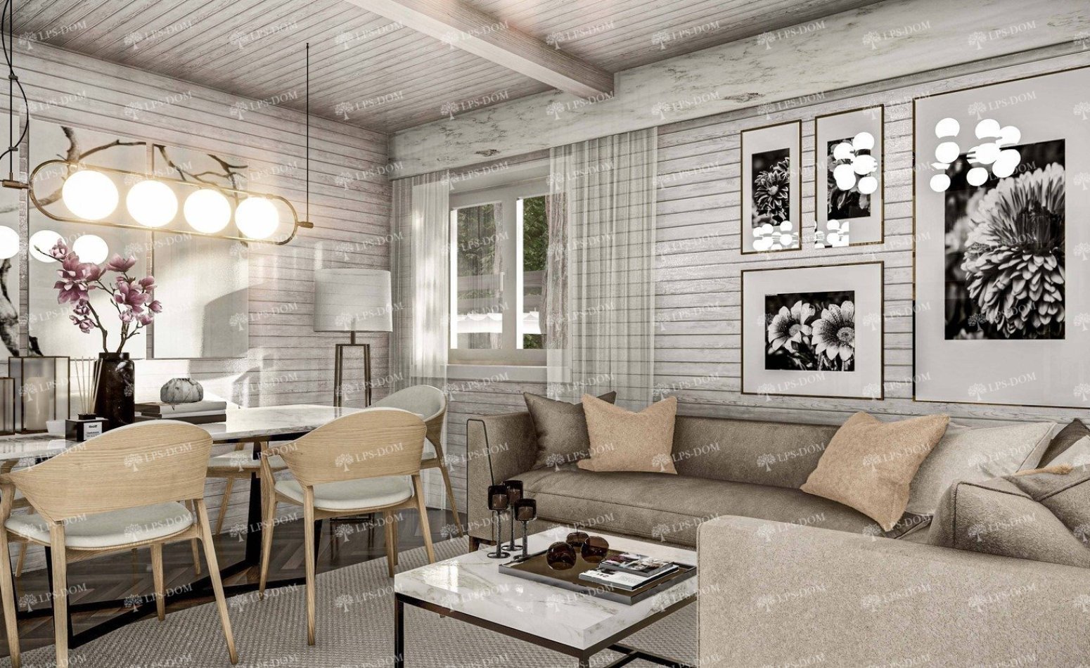 КАРКАСНЫЙ ДОМ КАРСАН фото интерьера 12