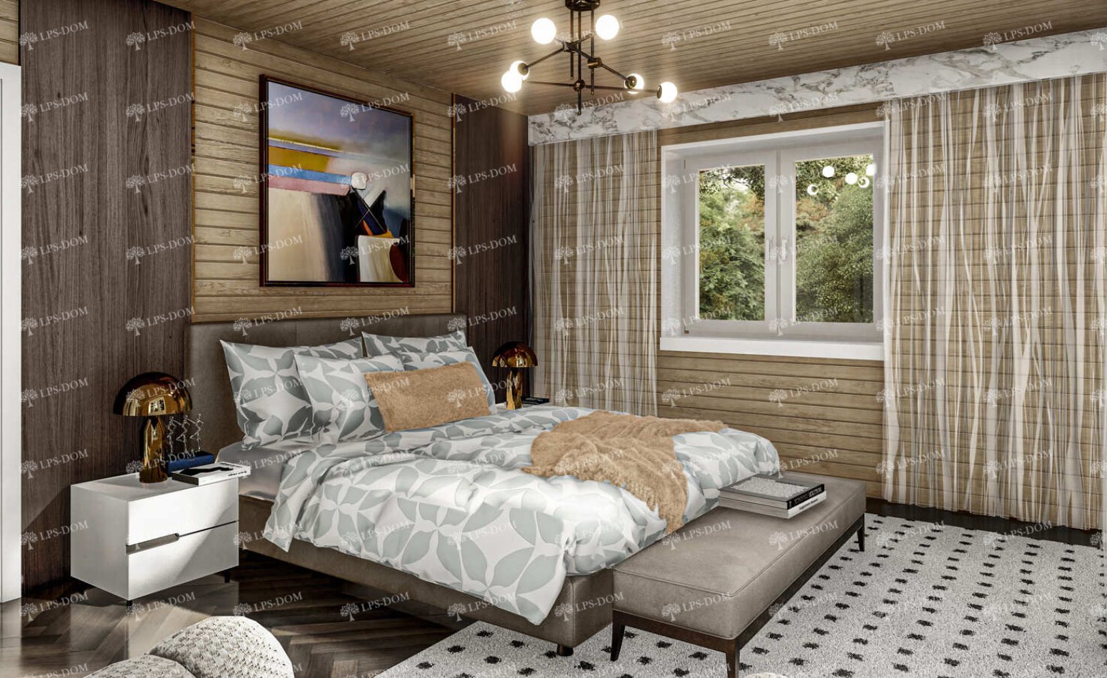 КАРКАСНЫЙ ДОМ НИККО фото интерьера 7