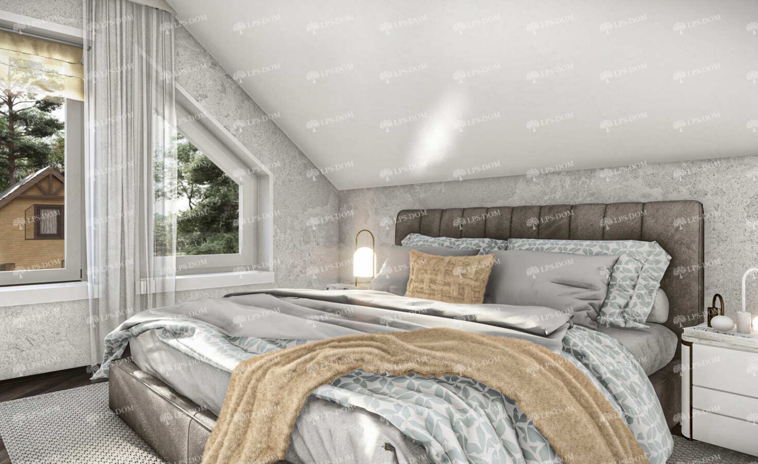 КАРКАСНЫЙ ДОМ КЁЛЬН фото интерьера 7