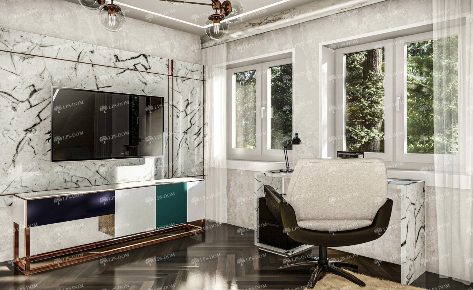 КАРКАСНЫЙ ДОМ ФОРЛИ фото интерьера 9