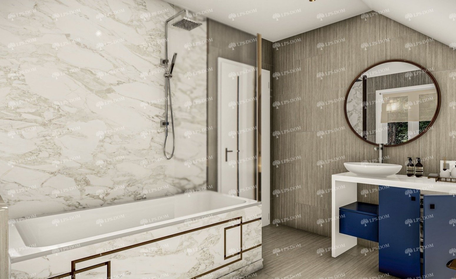 КАРКАСНЫЙ ДОМ СОВИНЬОН фото интерьера 13