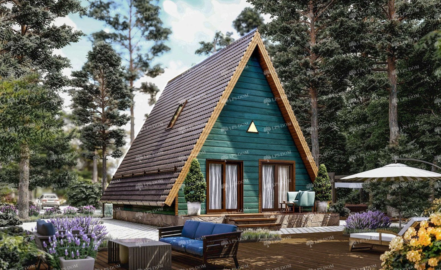 КАРКАСНЫЙ ДОМ ДЖУНО фото 9