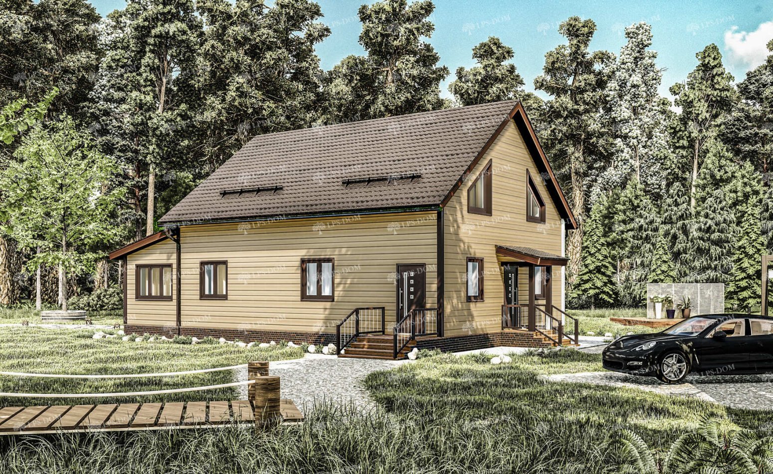 КАРКАСНЫЙ ДОМ ЖЕНВИЛЬЕ фото 13