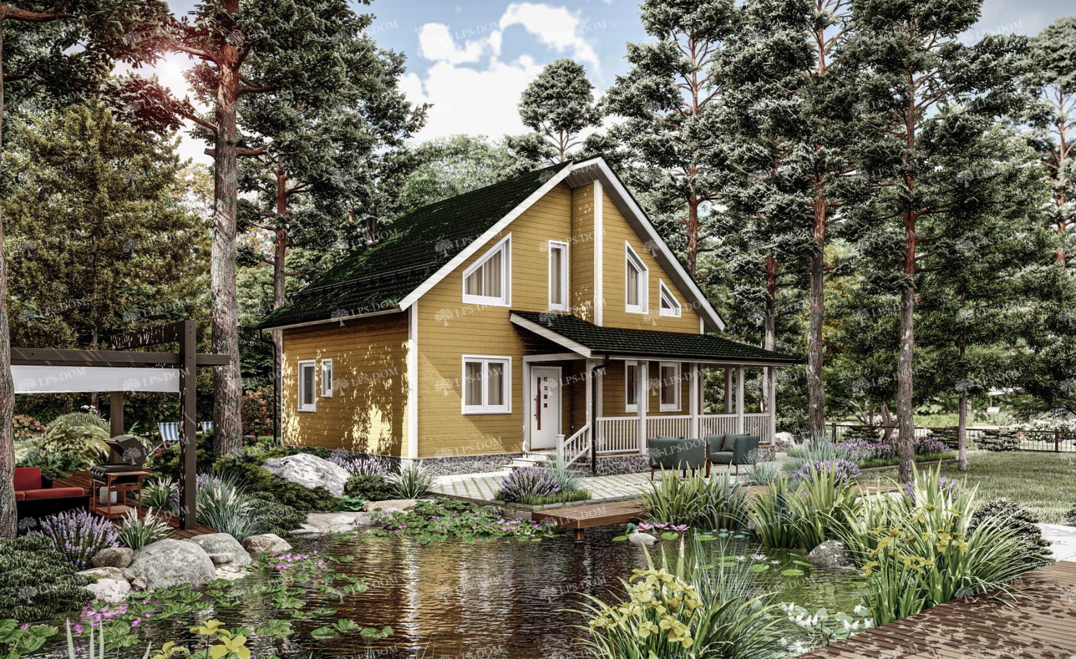 КАРКАСНЫЙ ДОМ АЛЬПИЙСКИЙ фото 4