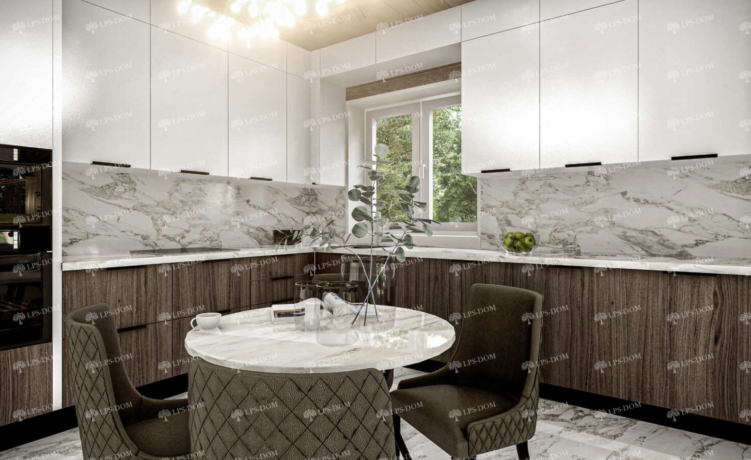 КАРКАСНЫЙ ДОМ КУБА фото интерьера 13