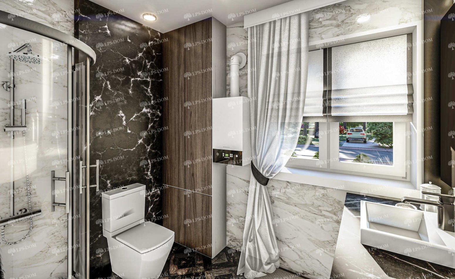 КАРКАСНЫЙ ДОМ ФОДЖА фото интерьера 18