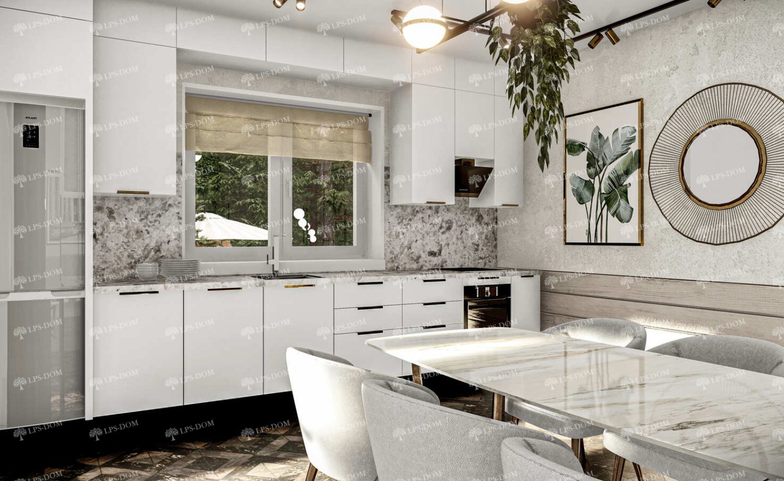 КАРКАСНЫЙ ДОМ АЛЬМАГРО фото интерьера 8