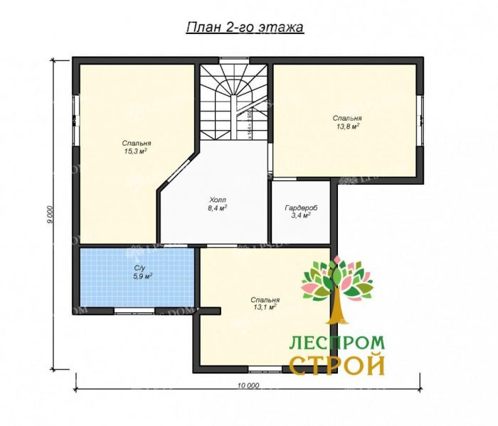КАРКАСНЫЙ ДОМ ВАЛЕРИЯ планировка 2