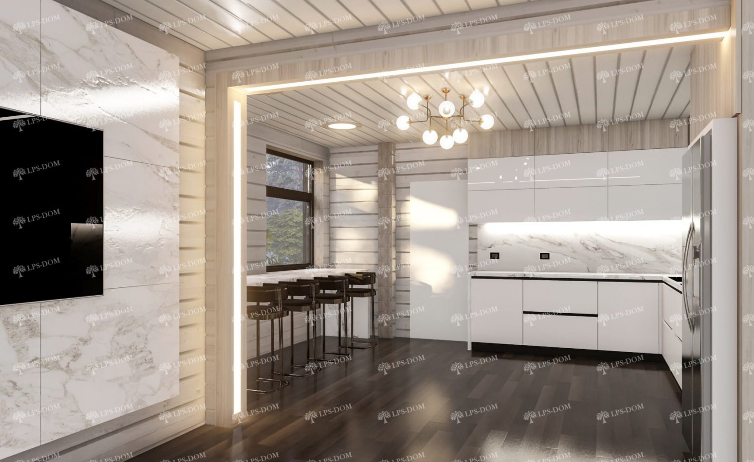 ПРОЕКТ КОПЕНГАГЕН фото интерьера 6