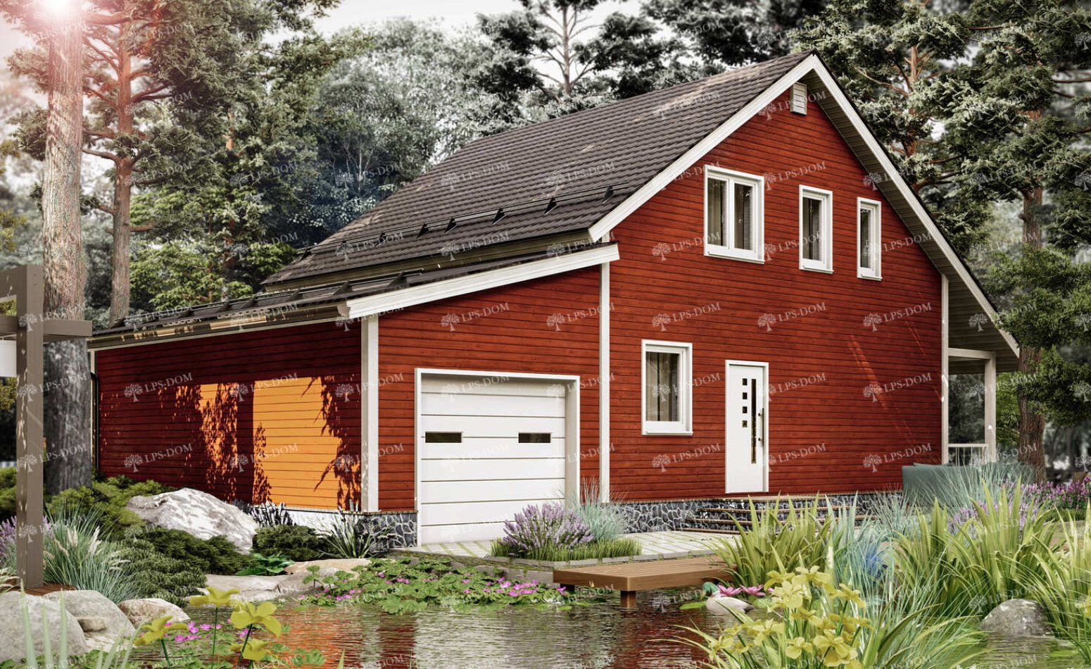 КАРКАСНЫЙ ДОМ ЛАМАНТЕН фото 5