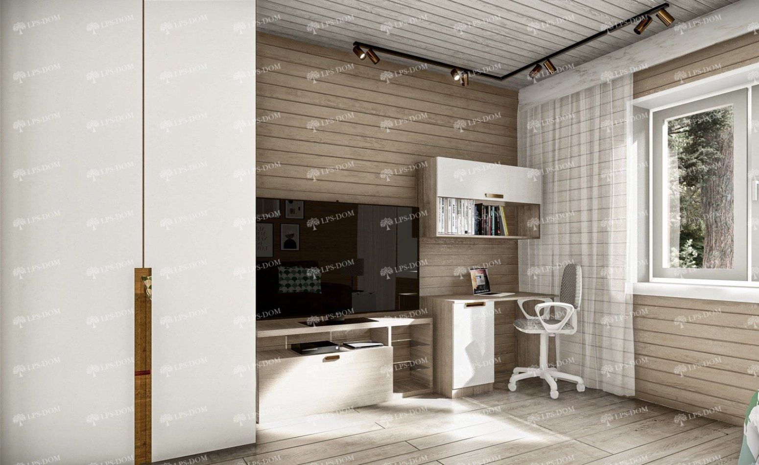 КАРКАСНЫЙ ДОМ ПУАТЬЕ фото интерьера 7