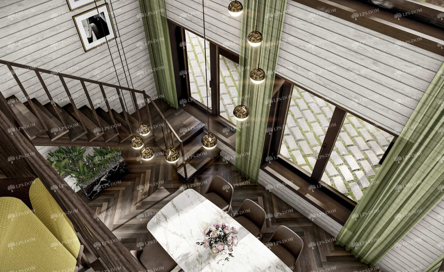 КАРКАСНЫЙ ДОМ СЕТ фото интерьера 8