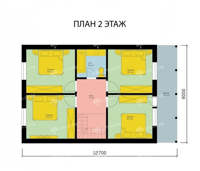 КАРКАСНЫЙ ДОМ ЛОМБАРДИЯ планировка 2