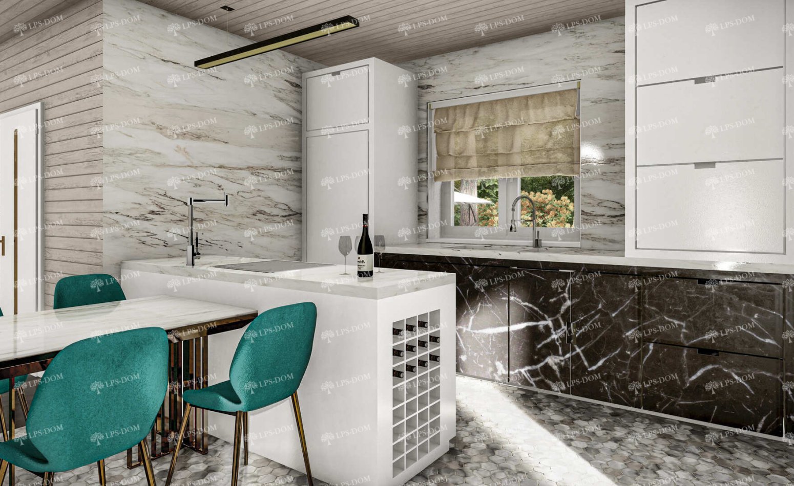 КАРКАСНЫЙ ДОМ ЛОМБАРДИЯ фото интерьера 8