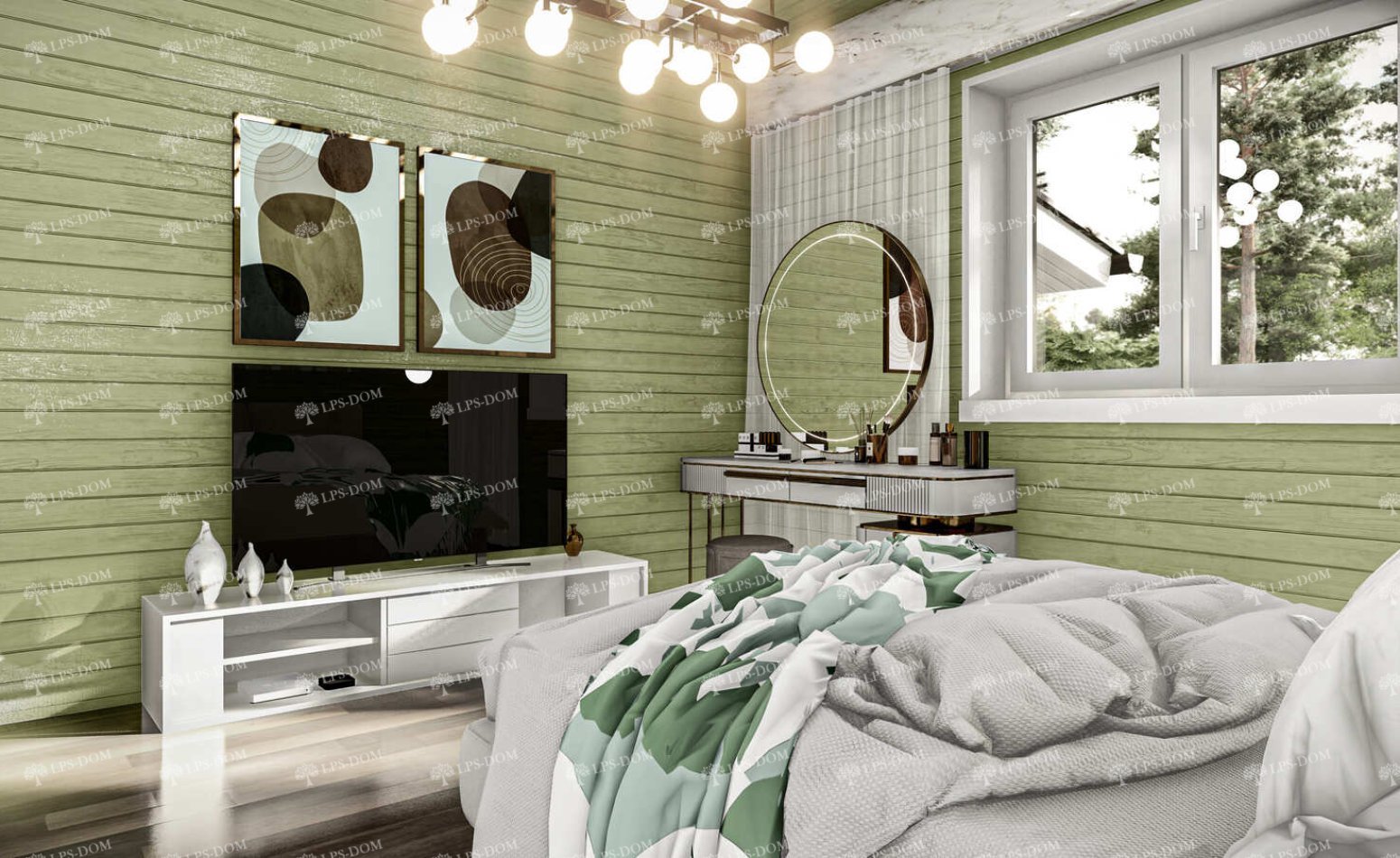 КАРКАСНЫЙ ДОМ АНДРИЯ фото интерьера 17