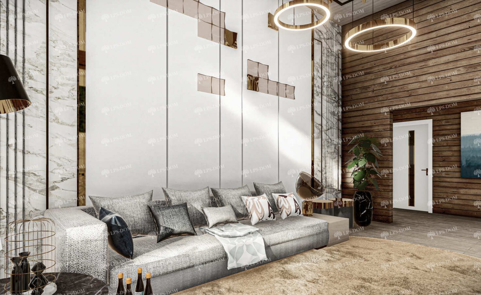 КАРКАСНЫЙ ДОМ ЛОНДОН фото интерьера 3