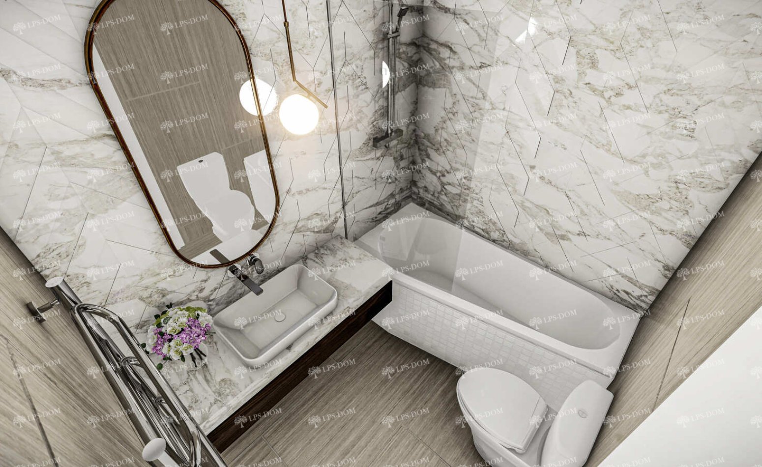 КАРКАСНЫЙ ДОМ ШОТ фото интерьера 5