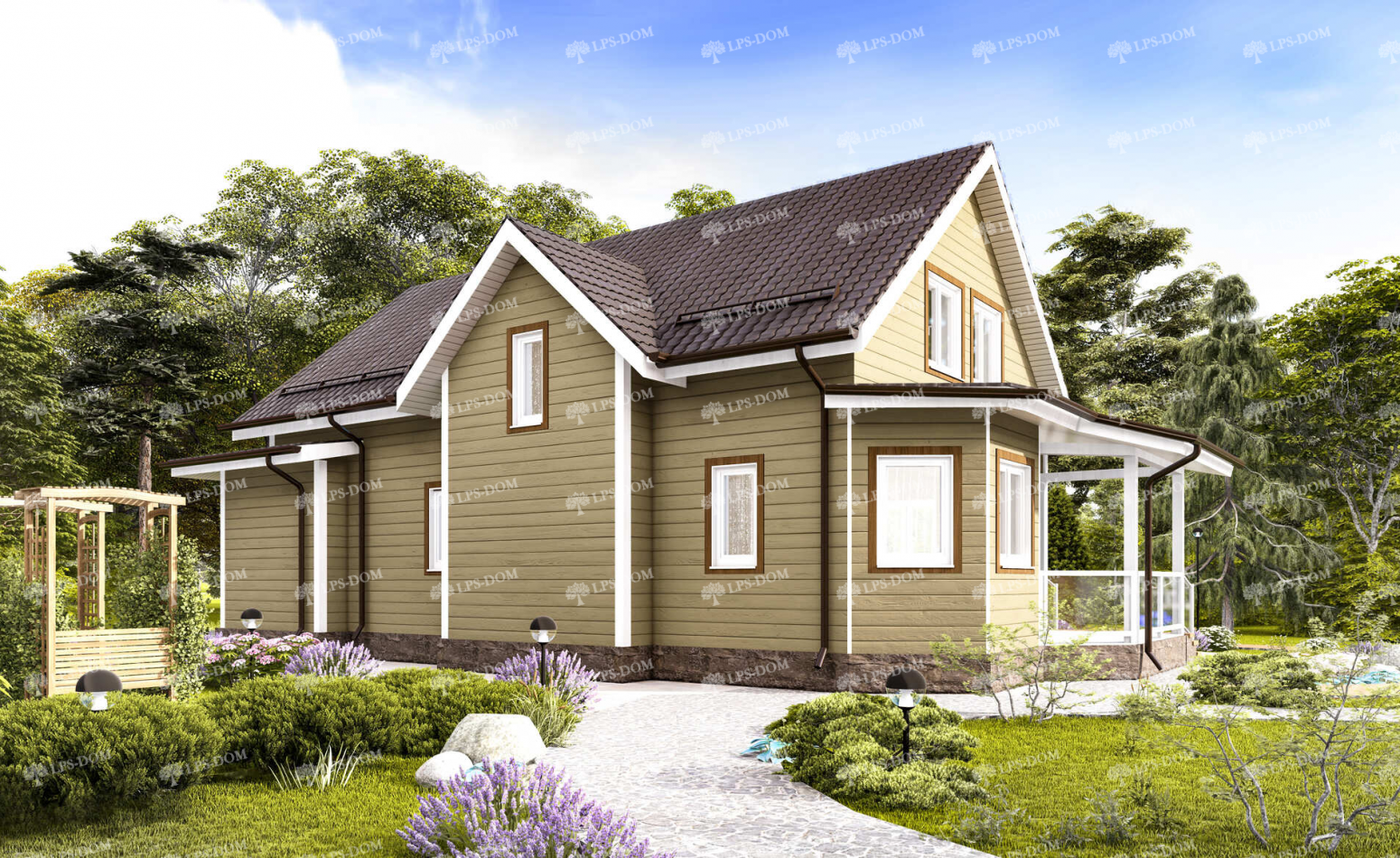 КАРКАСНЫЙ ДОМ НЕЖНЫЙ фото 2