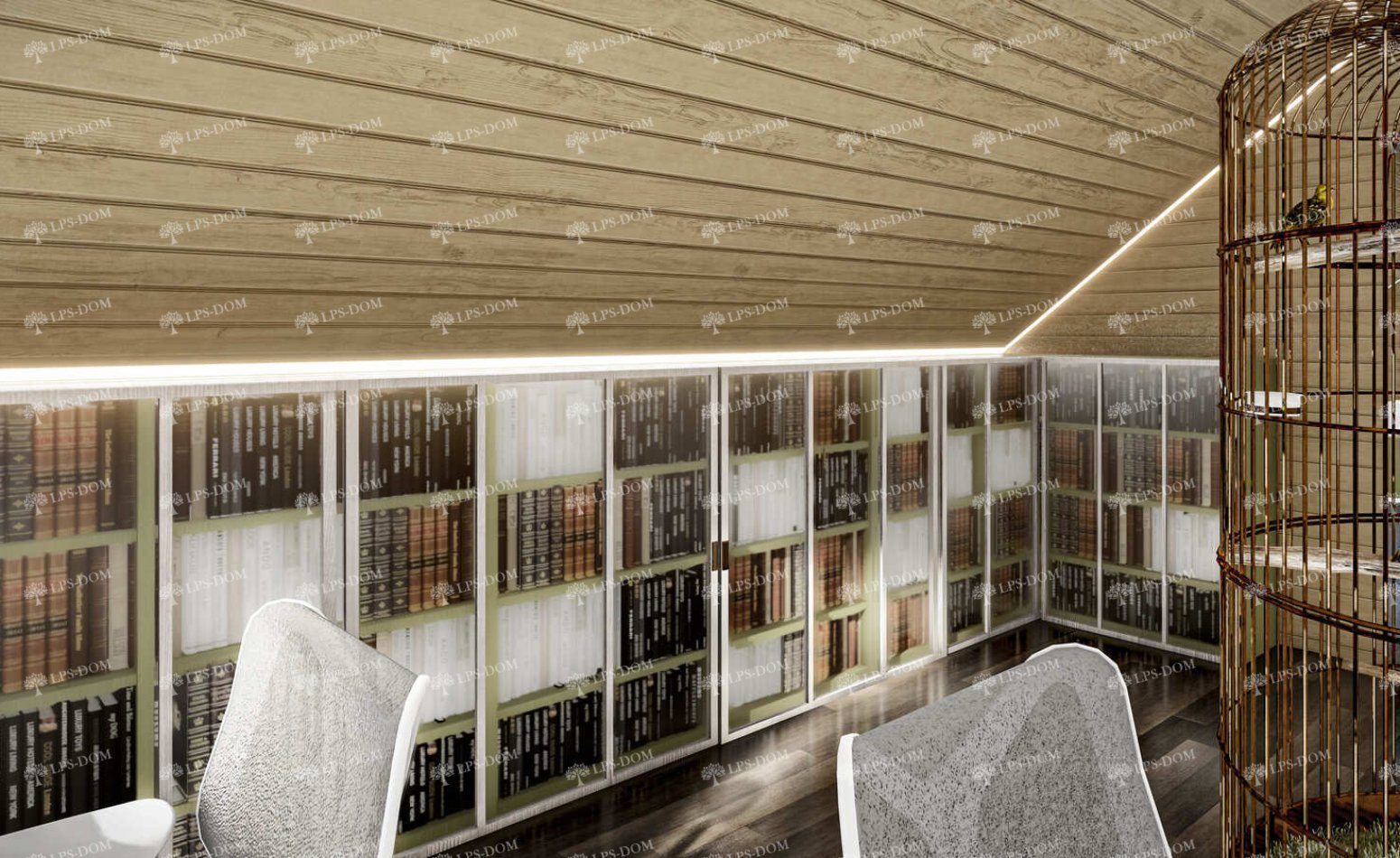 КАРКАСНЫЙ ДОМ ФОДЖА фото интерьера 27