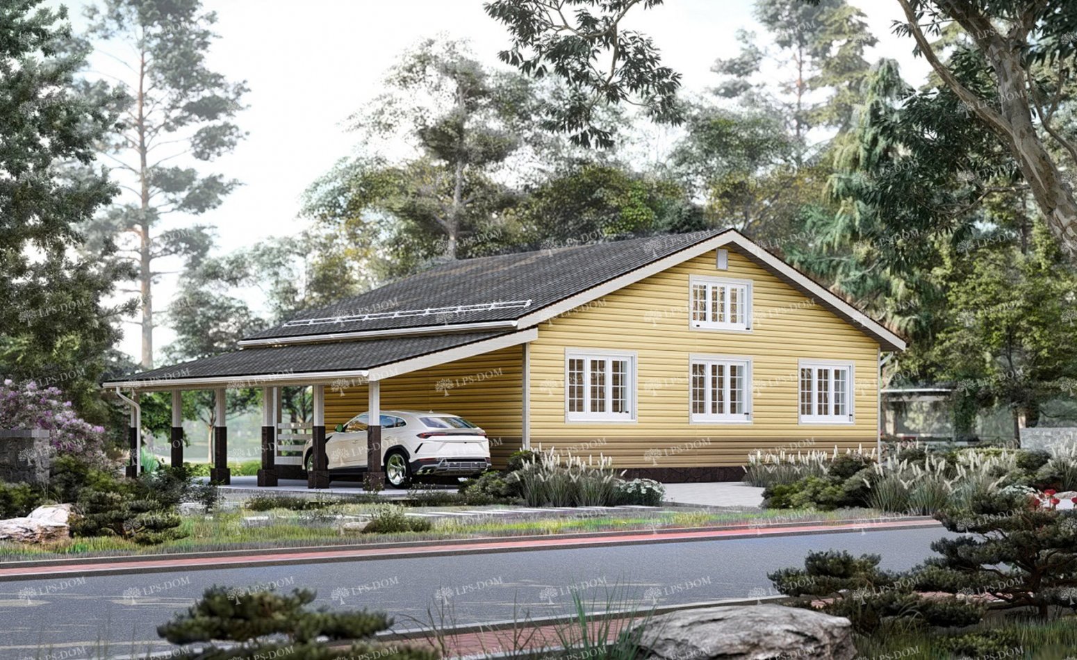 КАРКАСНЫЙ ДОМ МОНС фото 12