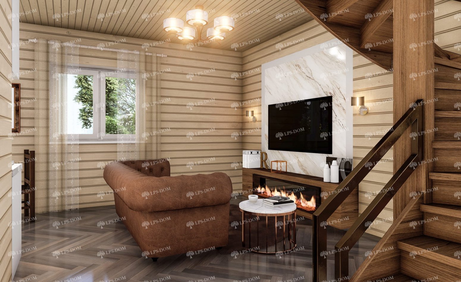 КАРКАСНЫЙ ДОМ СОЛСБЕРИ фото интерьера 3