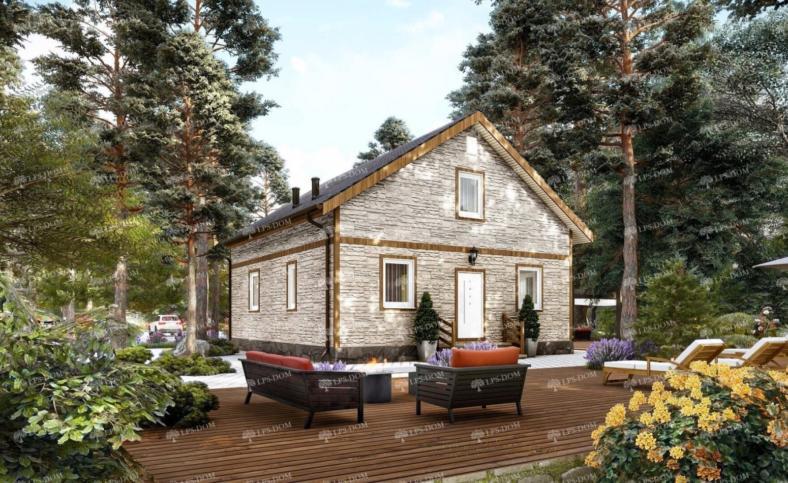 КАРКАСНЫЙ ДОМ ИТАЛЬЯНЕЦ фото 5