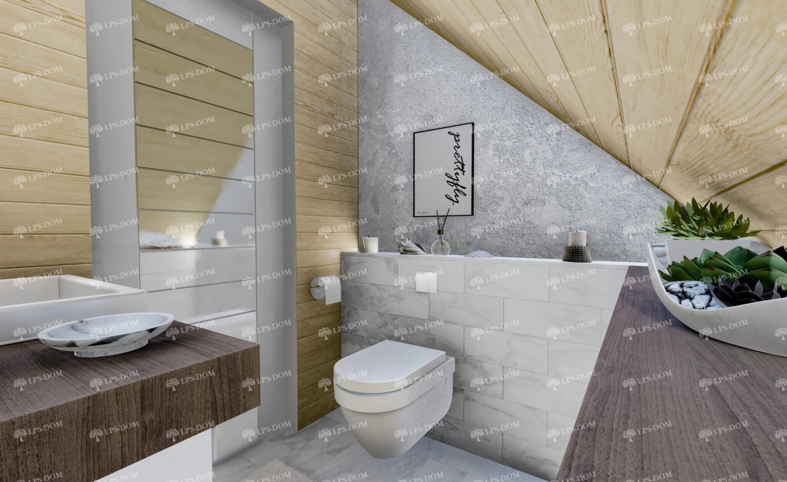 КАРКАСНЫЙ ДОМ АНЖЕ фото интерьера 5