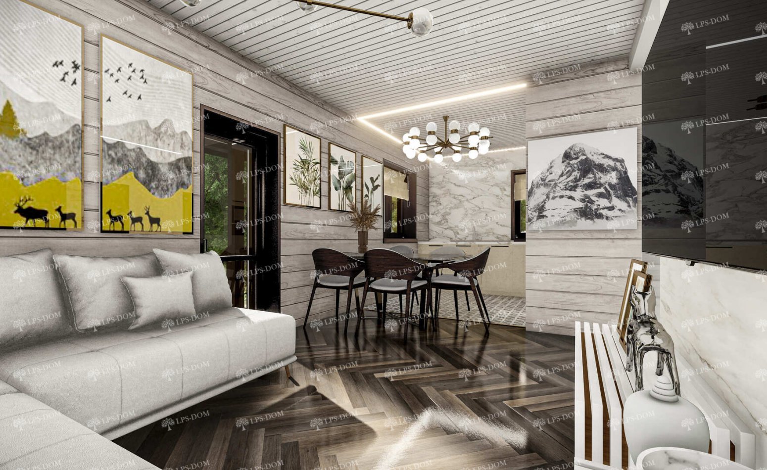 КАРКАСНЫЙ ДОМ БУРГОС фото интерьера 15