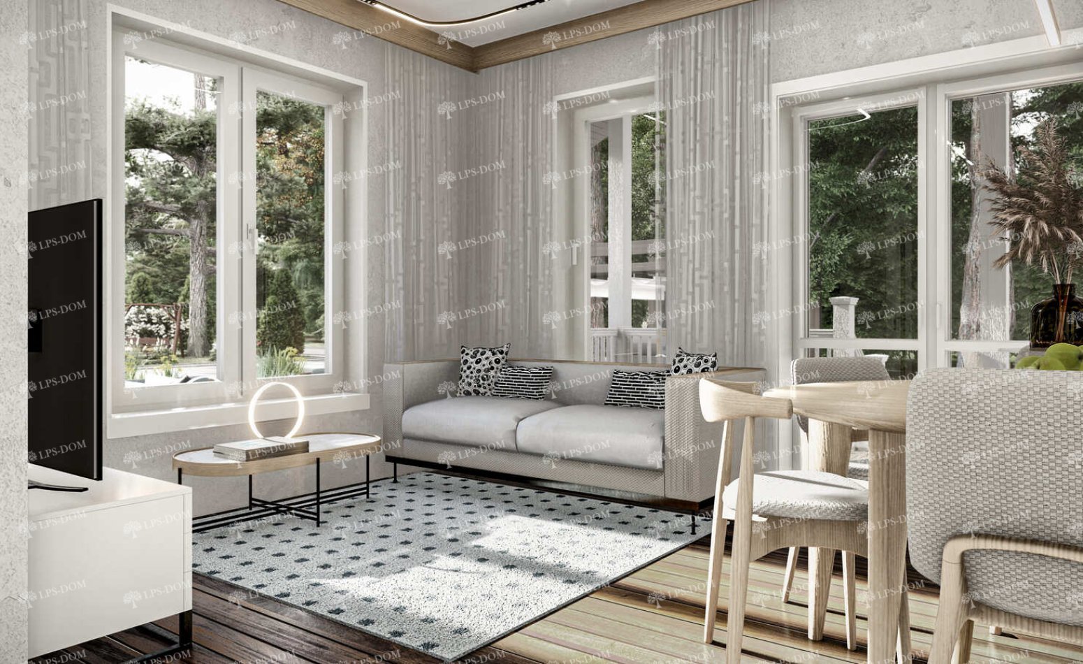 КАРКАСНЫЙ ДОМ ФАЛЬКЕНБЕРГ фото интерьера 9