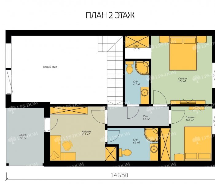 КАРКАСНЫЙ ДОМ НИМ планировка 2