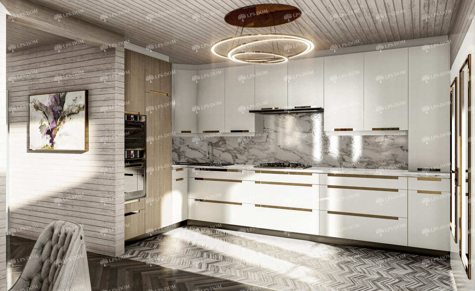 КАРКАСНЫЙ ДОМ НИМ фото интерьера 4