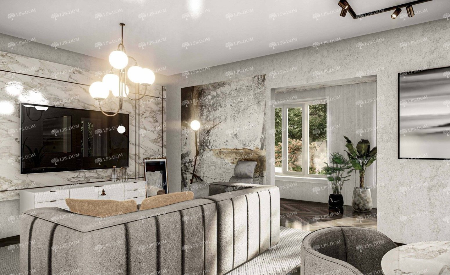 КАРКАСНЫЙ ДОМ МОСКВА фото интерьера 10