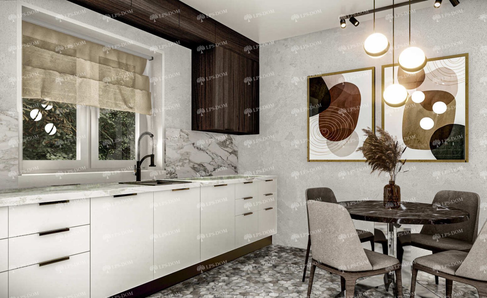 КАРКАСНЫЙ ДОМ САЛЕРНО фото интерьера 15